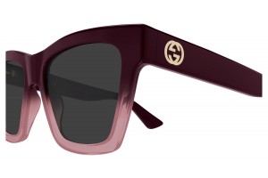 Gucci GG1714S 008 Burgundy/Grey napszemüveg
