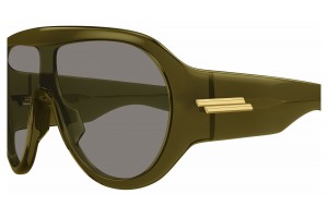 Bottega Veneta BV1345S 006 zöld-szürke napszemüveg