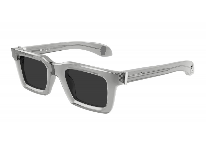 Alexander McQueen AM0506S 006 szürke napszemüveg