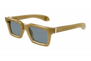 Alexander McQueen AM0506S barna-szürke napszemüveg