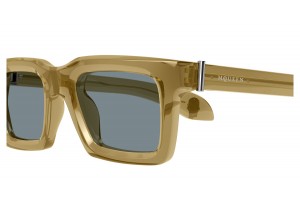 Alexander McQueen AM0506S barna-szürke napszemüveg