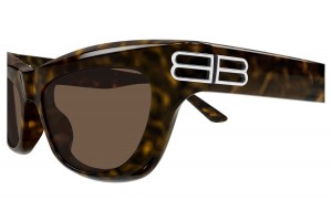 Balenciaga BB0430S 002 Havana Brown napszemüveg