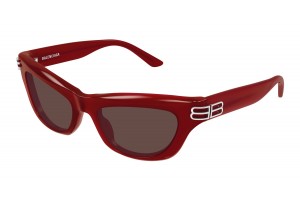 Balenciaga BB0430S 003 Red Brown napszemüveg kép