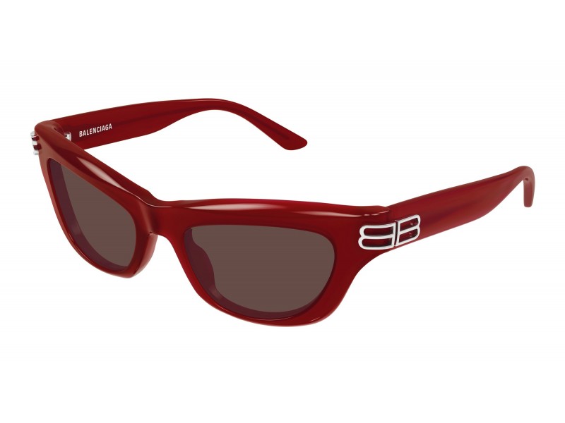 Balenciaga BB0430S 003 Red Brown napszemüveg kép