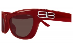 Balenciaga BB0430S 003 Red Brown napszemüveg kép
