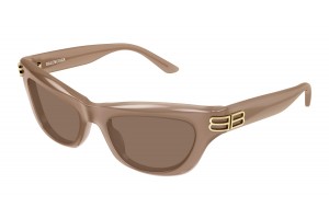 Balenciaga BB0430S 004 BROWN BROWN napszemüveg