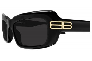 Balenciaga BB0432S 001 fekete-szürke napszemüveg