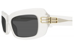 Balenciaga BB0432S 003 fehér-szürke napszemüveg