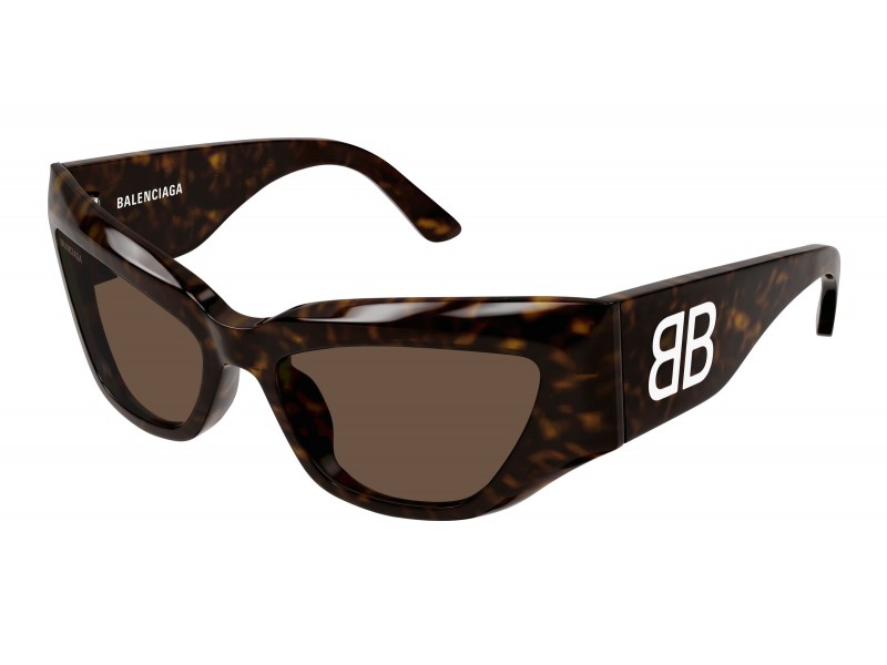 Balenciaga BB0444S 004 Havana barna napszemüveg