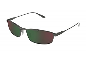 Balenciaga BB0451S 005 RUTHENIUM GREEN MIRROR napszemüveg