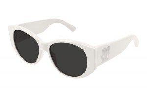 Balenciaga BB0455S 003 WHITE GREY napszemüveg