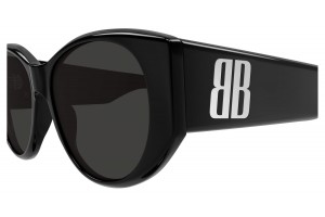 Balenciaga BB0455S 004 fekete-szürke