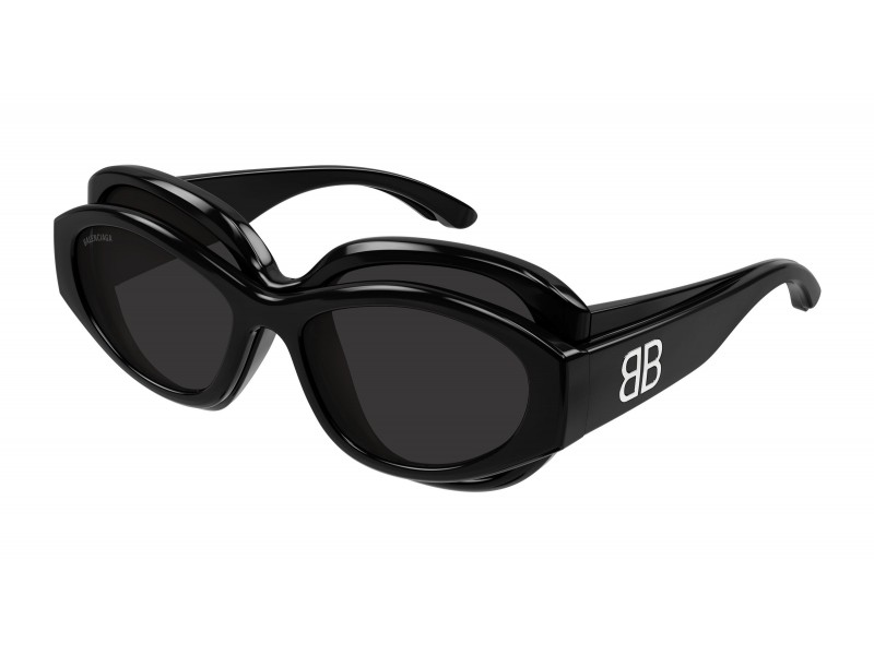 Balenciaga BB0456S 001 - fekete-szürke napszemüveg
