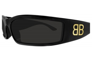 Balenciaga BB0458S 001 fekete-szürke