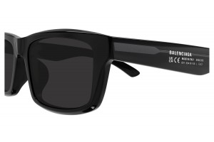 Balenciaga BB0424SK 001 fekete-szürke napszemüveg