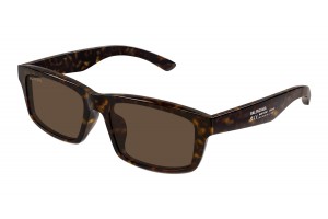 Balenciaga BB0424SK 002 Havana Brown napszemüveg