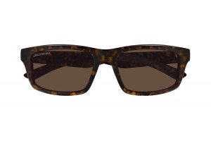 Balenciaga BB0424SK 002 Havana Brown napszemüveg