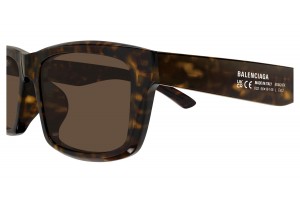 Balenciaga BB0424SK 002 Havana Brown napszemüveg