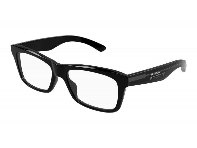 Balenciaga BB0426O 001 fekete szemüveg (demo lencse)