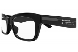 Balenciaga BB0427O 001 fekete szemüveg