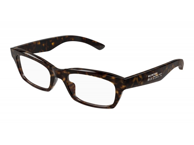 Balenciaga BB0427O 002 HAVANA demo lencse