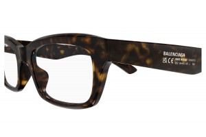 Balenciaga BB0427O 002 HAVANA demo lencse