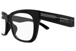 Balenciaga BB0429O 001 fekete demo lencsés szemüveg