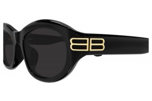 Balenciaga BB0434SK 001 fekete-szürke napszemüveg