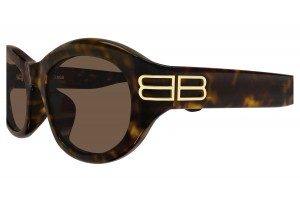Balenciaga BB0434SK 002 HAVANA BROWN napszemüveg