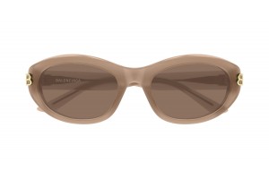 Balenciaga BB0434SK 004 barna napszemüveg