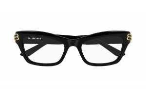 Balenciaga BB0435O 001 fekete demo lencsével