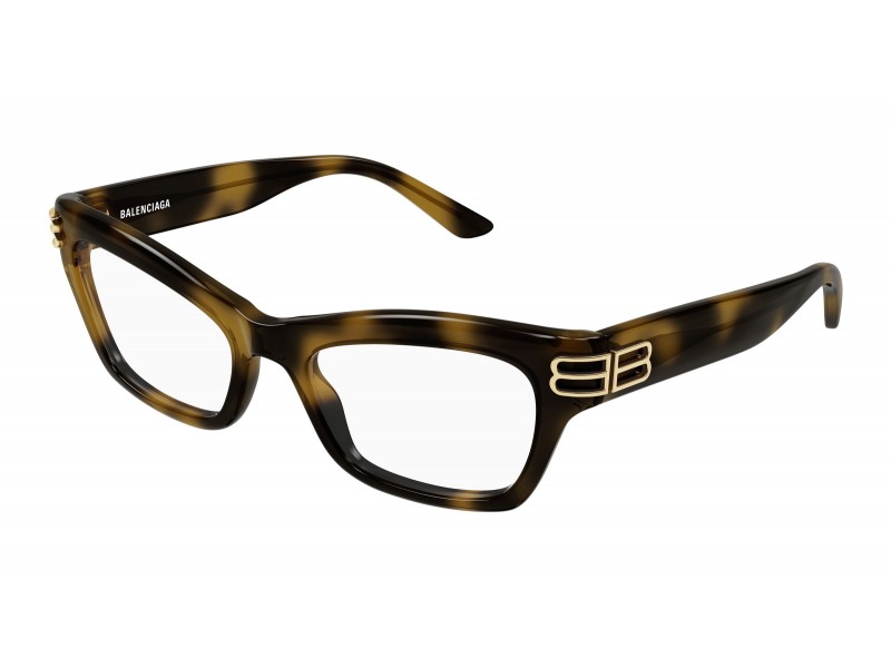 Balenciaga BB0435O 003 HAVANA szemüveg - demo lencse