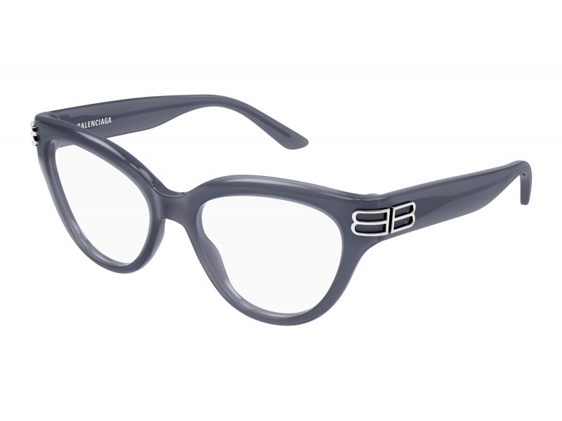 Balenciaga BB0436O 005 szürke szemüveg (demo lencse)
