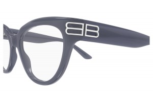 Balenciaga BB0436O 005 szürke szemüveg (demo lencse)