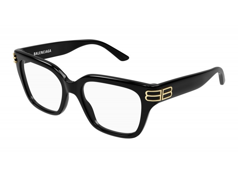 Balenciaga BB0437O 006 fekete szemüveg - demo lencse
