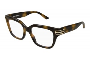 Balenciaga BB0437O 008 Havana szemüveg - demo lencse