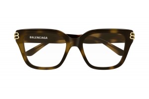 Balenciaga BB0437O 008 Havana szemüveg - demo lencse
