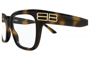 Balenciaga BB0437O 008 Havana szemüveg - demo lencse