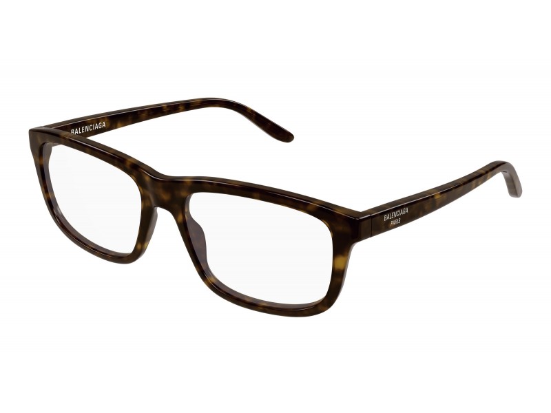 Balenciaga BB0438O 002 HAVANA szemüveg - elülső nézet