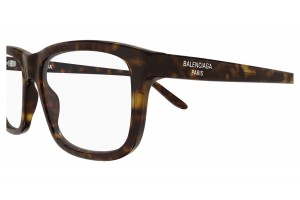 Balenciaga BB0438O 002 HAVANA szemüveg - elülső nézet
