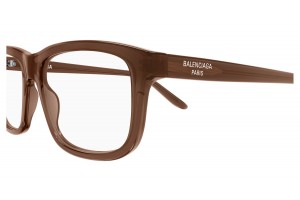 Balenciaga BB0438O 006 barna demo lencsés szemüveg