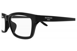 Balenciaga BB0439O 001 fekete szemüveg