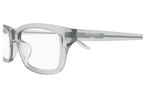 Balenciaga BB0439O 005 szürke demo lencsés szemüveg