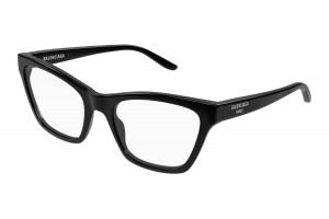 Balenciaga BB0440O 001 BLACK DEMO LENS szemüveg