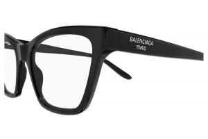 Balenciaga BB0440O 001 fekete szemüveg