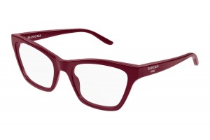 Balenciaga BB0440O 005 burgundi szemüveg - elölnézet