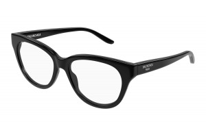 Balenciaga BB0441O 008 – fekete demo lencsés szemüveg