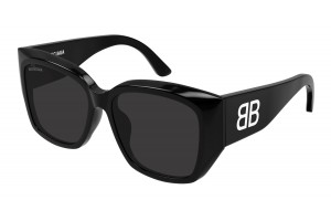 Balenciaga BB0445SK 001 fekete/szürke napszemüveg