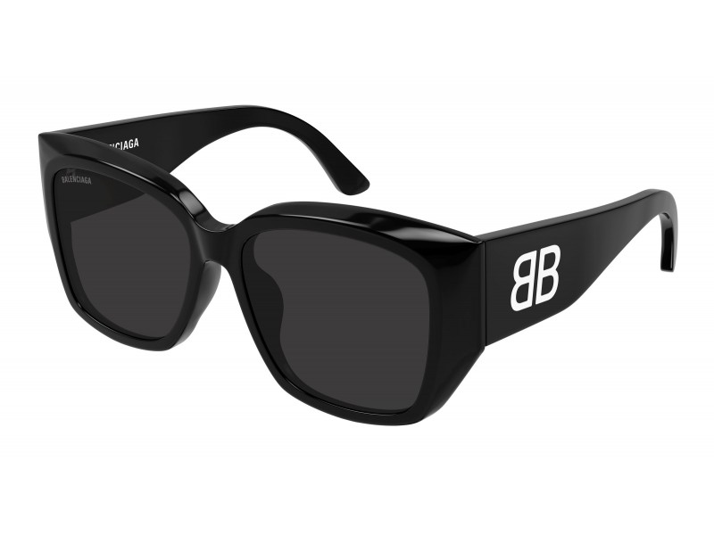 Balenciaga BB0445SK 001 fekete/szürke napszemüveg