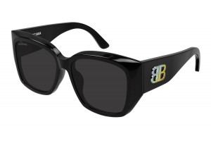 Balenciaga BB0445SK 002 BLACK GREY napszemüveg